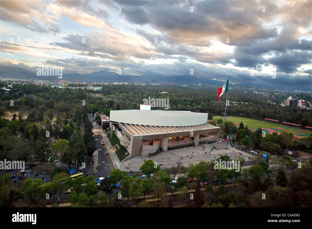Cultural Center in Mexico City Stock Photo