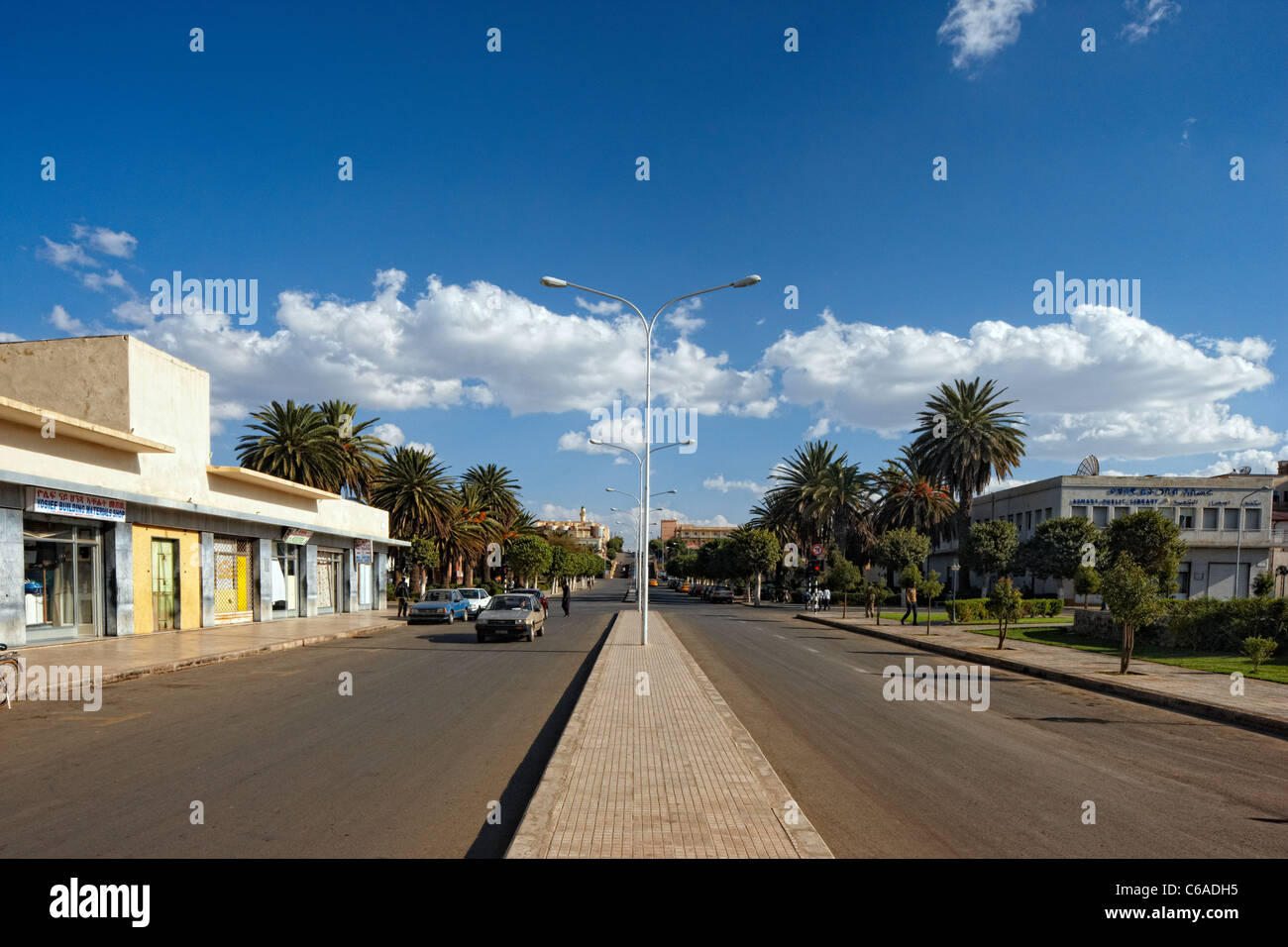 173-18 Street, Asmara, Eritrea, Africa Stock Photo