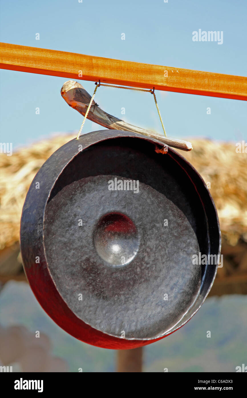 Gong a traditional Musical Instrument at Namdapha Eco Cultural Festival