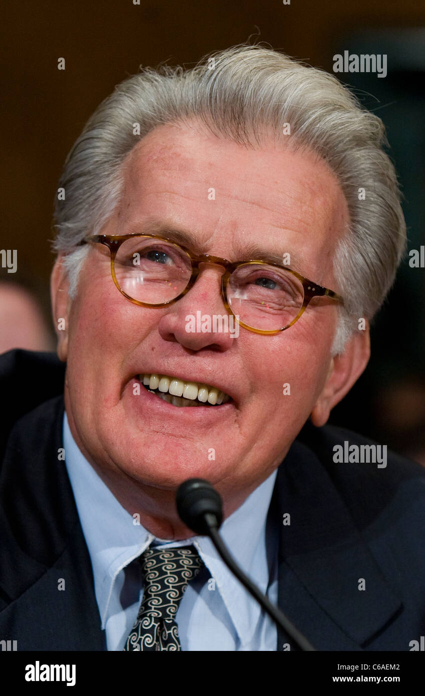 Actor Martin Sheen.  Stock Photo