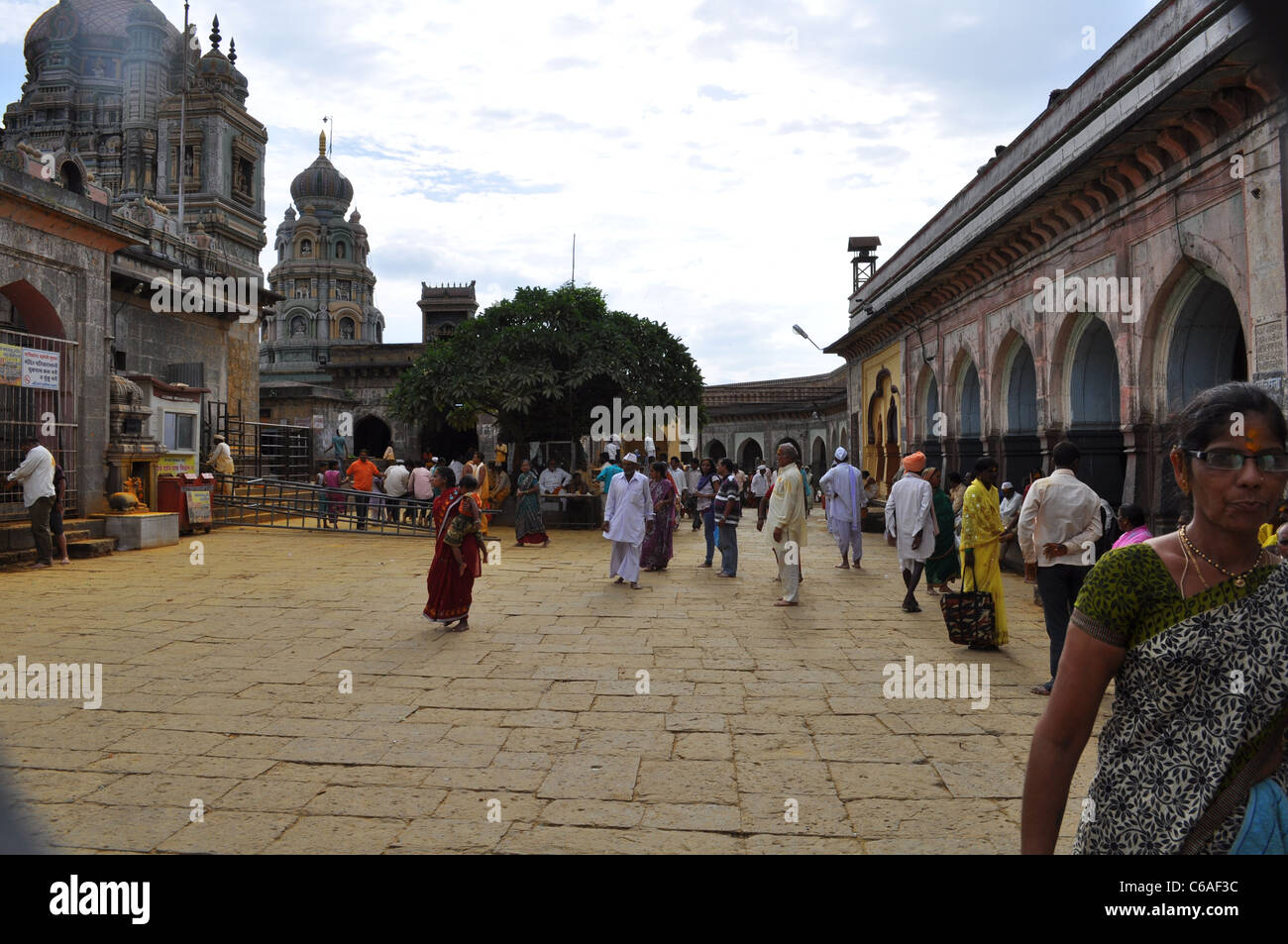 jejuri khandoba ancient temple Stock Photo