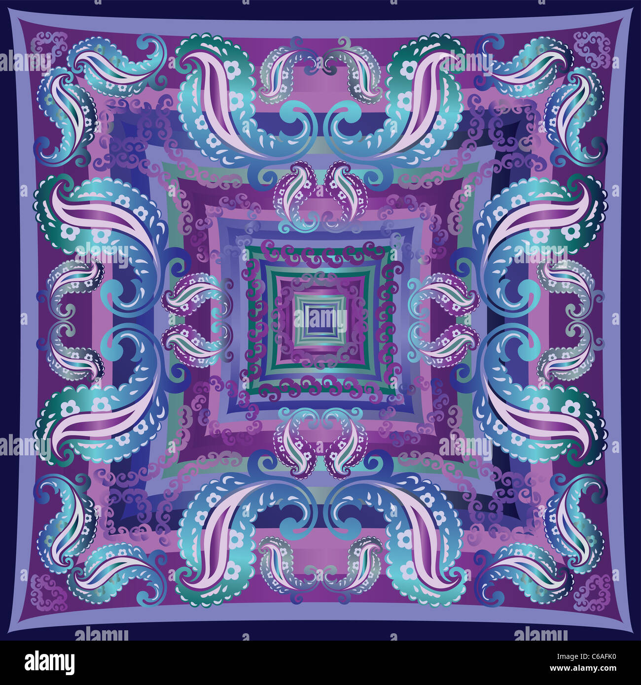 Paisley bandanna hi-res stock photography and images - Alamy