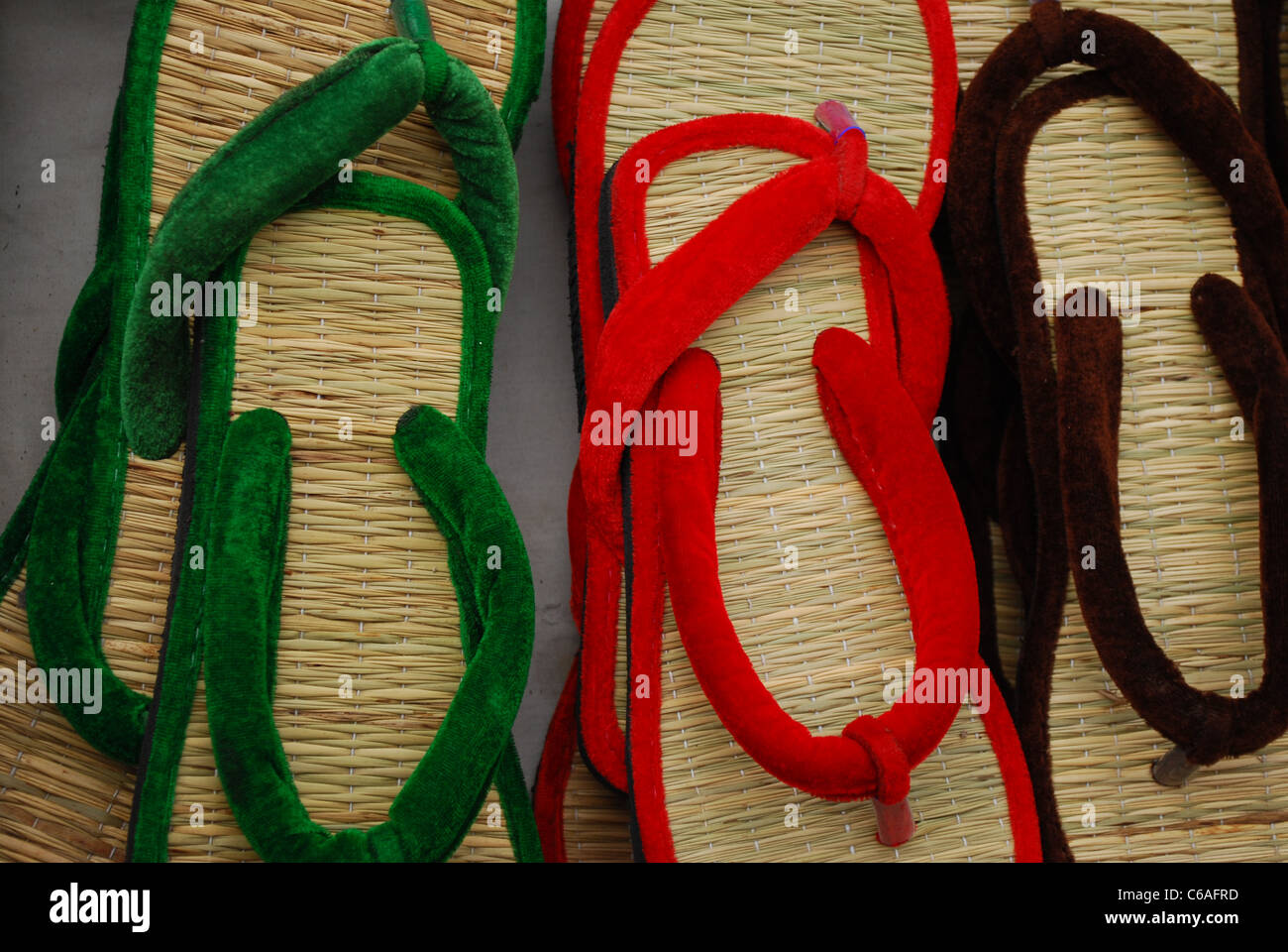 variety of slipper,shoes Stock Photo Alamy