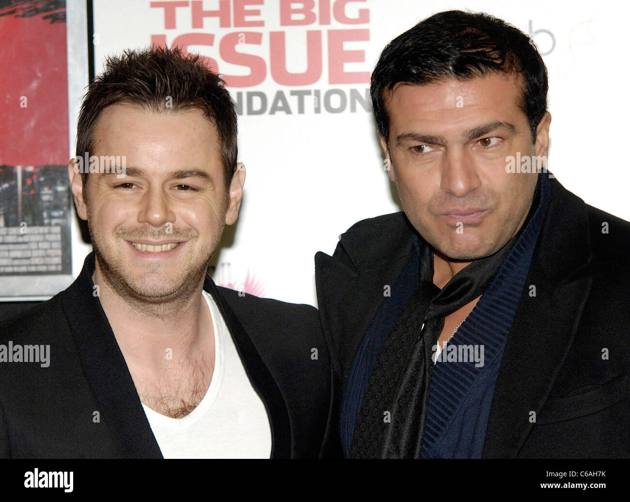 Danny Dyer and Tamer Hassan UK Film Premiere of 'Malice in Wonderland' shown at the Prince Charles Cinema - Arrivals London, Stock Photo