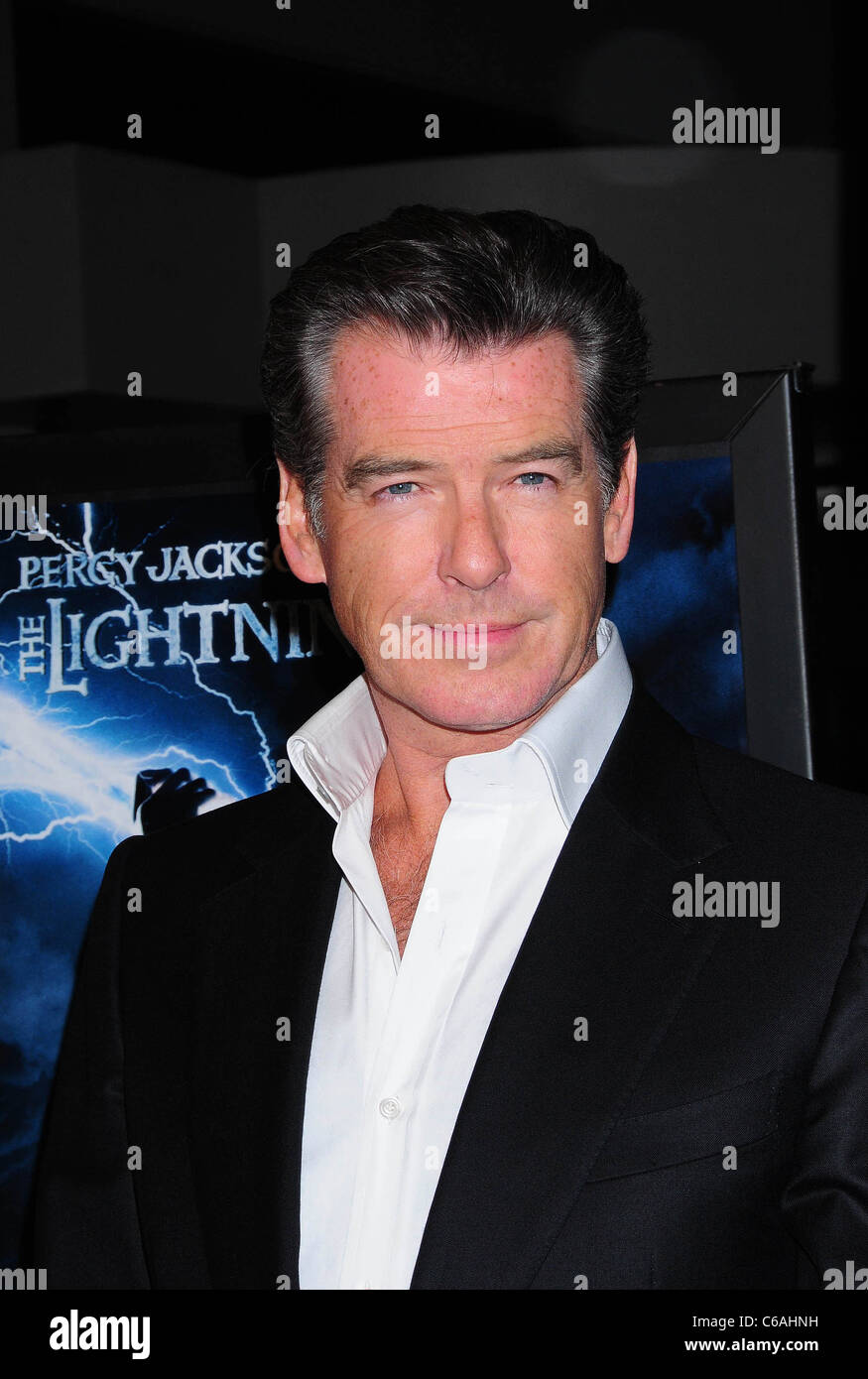 Pierce Jackson Pierce Brosnan at the premiere of 'Percy Jackson And The Olympians ...