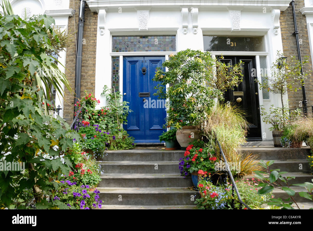 Houses in Dartmouth Park Road NW5, London, England Stock Photo Alamy
