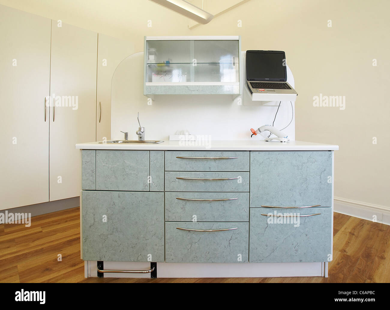 Storage Cabinets In A Dentistry Office Stock Photo 38345760 Alamy