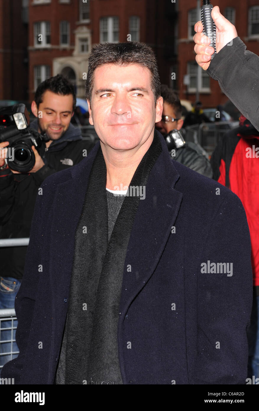 Simon Cowell The judges arrive for 'Britains Got Talent' auditions at