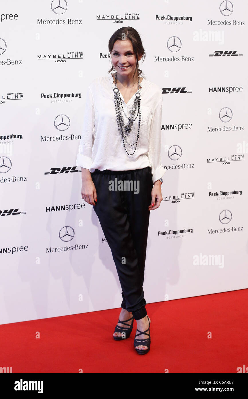Nadine Warmuth at Mercedes Benz Fashion Week Berlin Spring Summer 2011