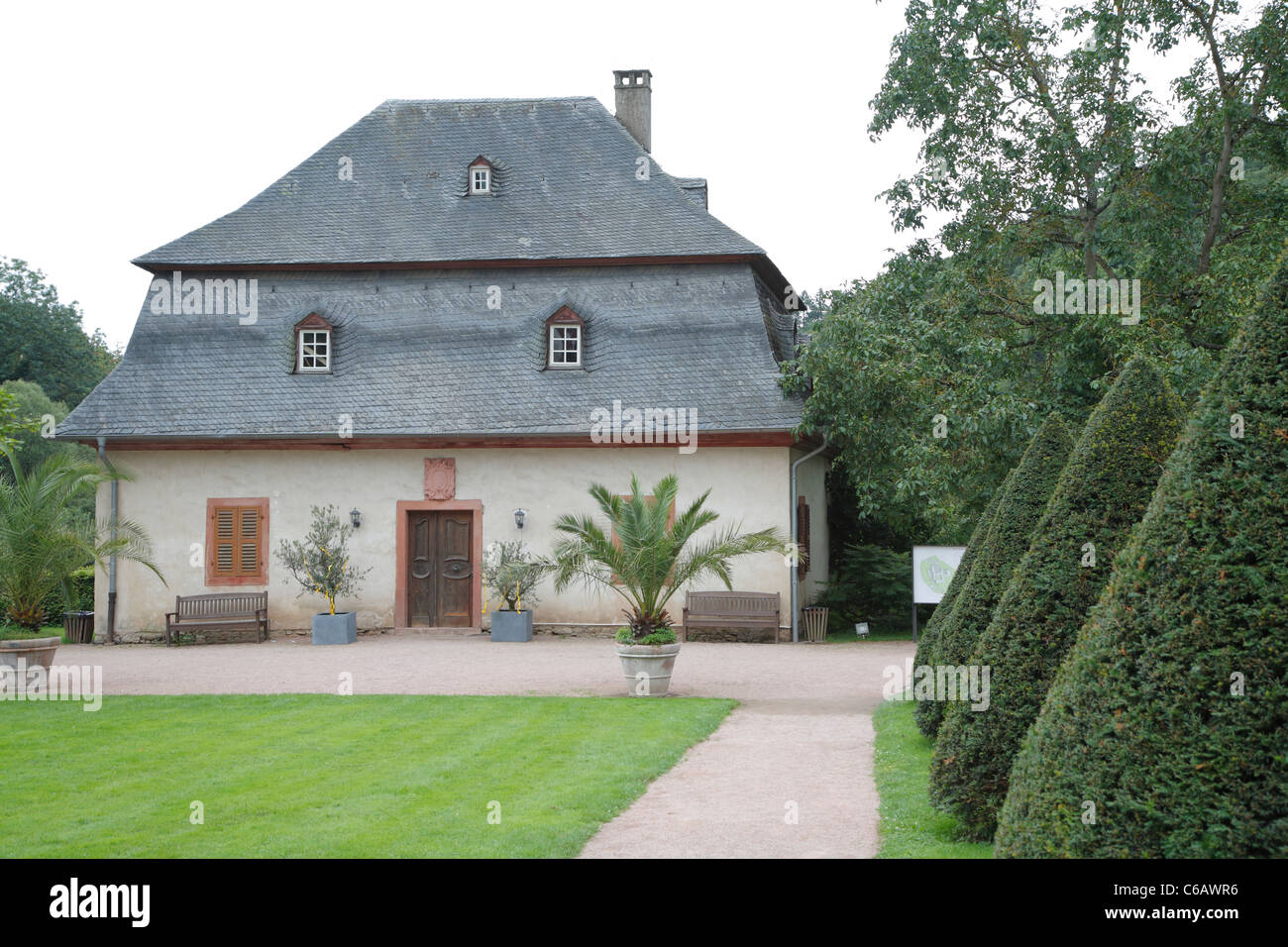 Eberbach Abbey, Kloster Eberbach, Rheingau, Hesse, Germany Stock Photo