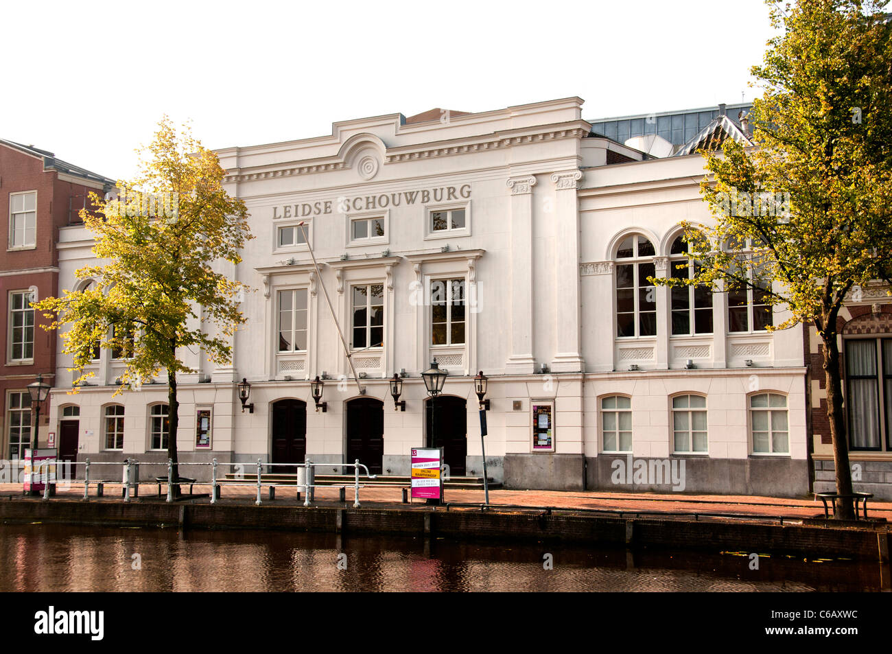 Leidse Schouwburg Theater 1705 Oude Vest Leiden Netherlands Stock Photo