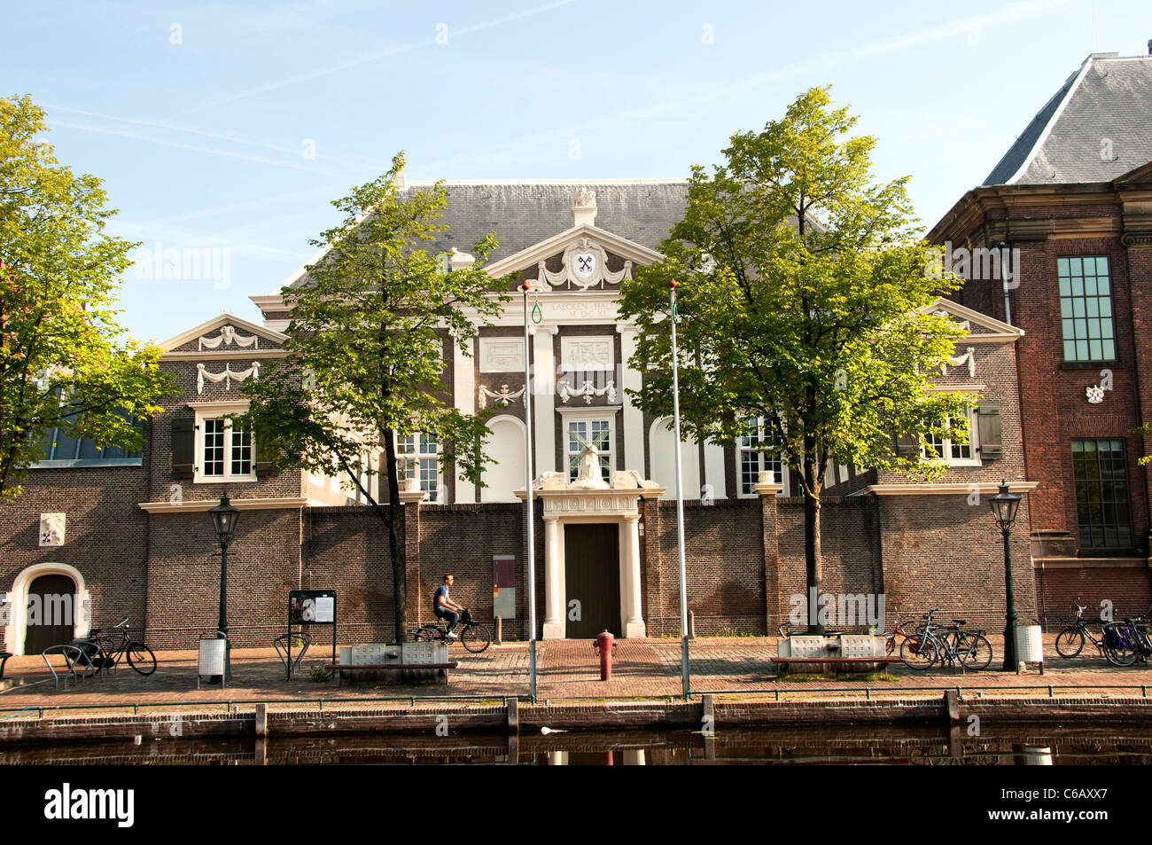 Netherlands Holland Museum Lakenhal Historic City Stock Photo