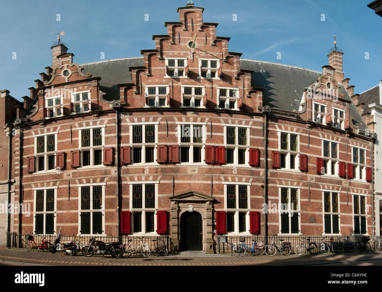 Leiden Netherlands Holland Het Hoogheemraadschap van Rijnland Stock Photo
