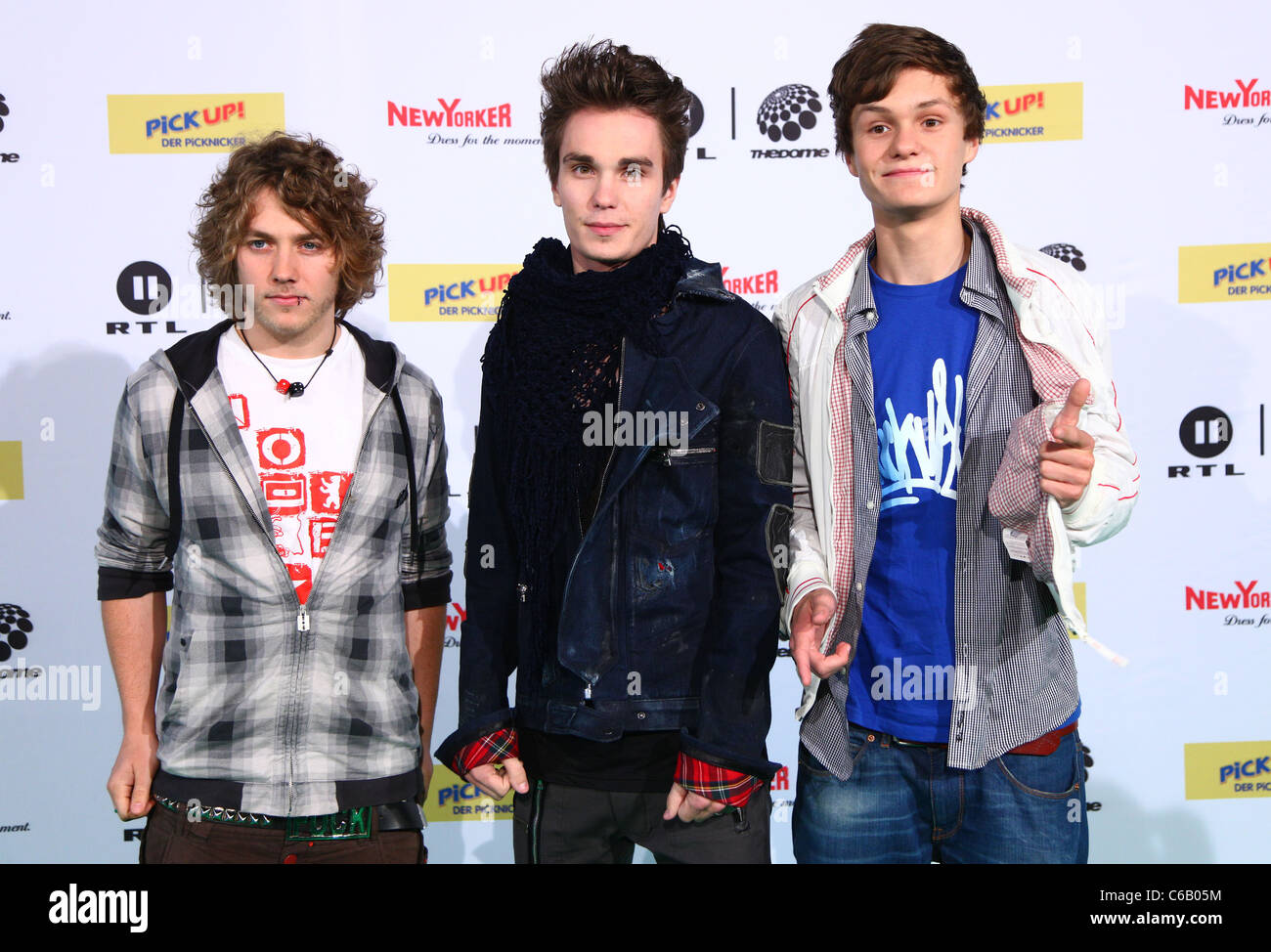 Killerpilze at The Dome 54 RTL2 music show at Schleyerhalle - red carpet arrivals. Stuttgart, Germany - 20.05.2010 Stock Photo