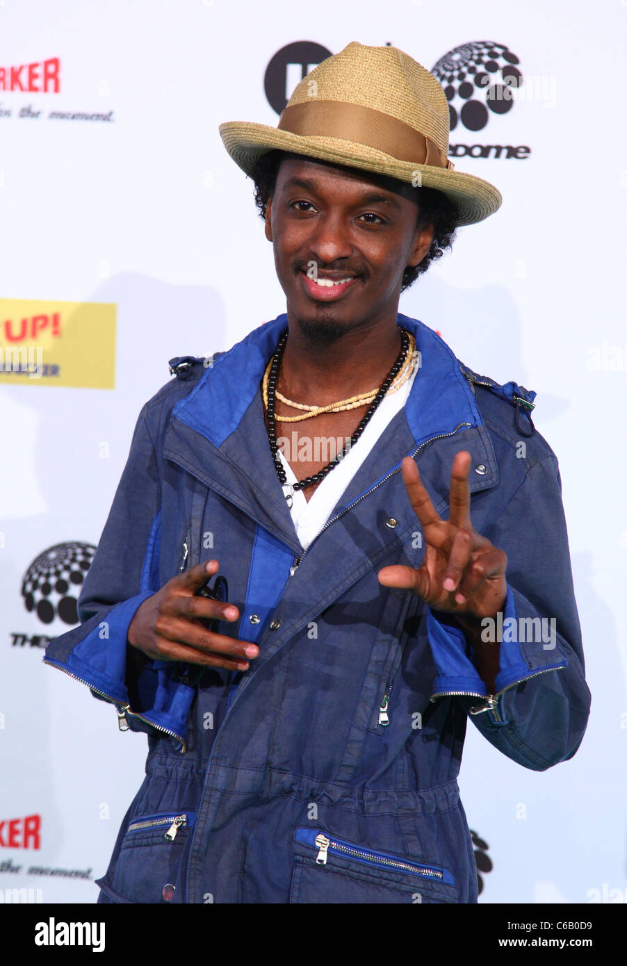 K-Naan at The Dome 54 RTL2 music show at Schleyerhalle - red carpet