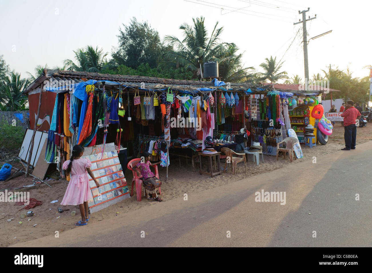Shop Goa India Stock Photo Alamy