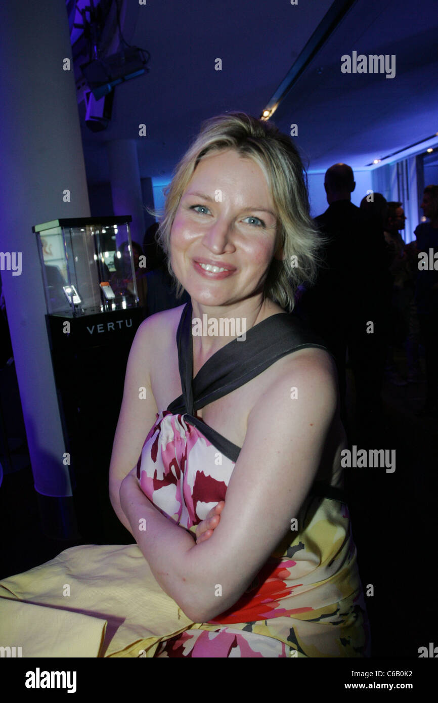 Eve Maren Buechner at the aftershow party for the Guido Maria Kretschmer  fashion show at Mercedes Benz Fashion Week Berlin Stock Photo - Alamy