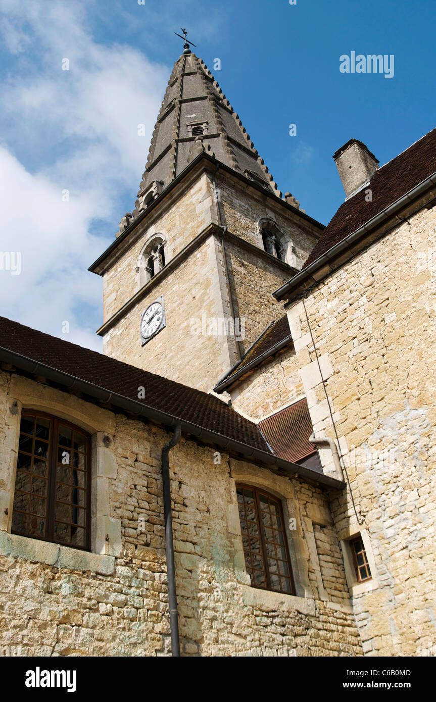 Former Abbaye SaintPierre de BaumelesMessieurs Stock Photo Alamy