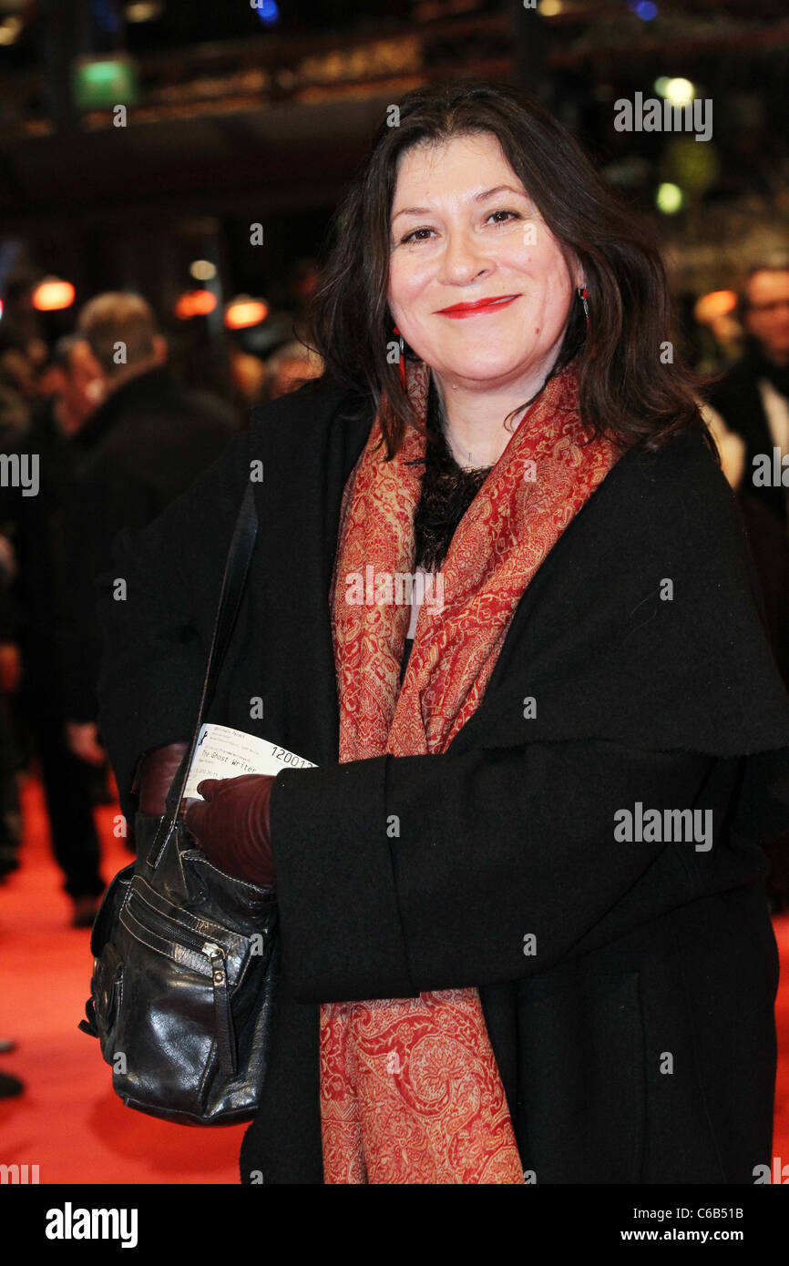 Eva Mattes at 60th Berlin International Film Festival (Berlinale) - 'The Ghost' premiere - Festival Palace. Berlin, Germany - Stock Photo