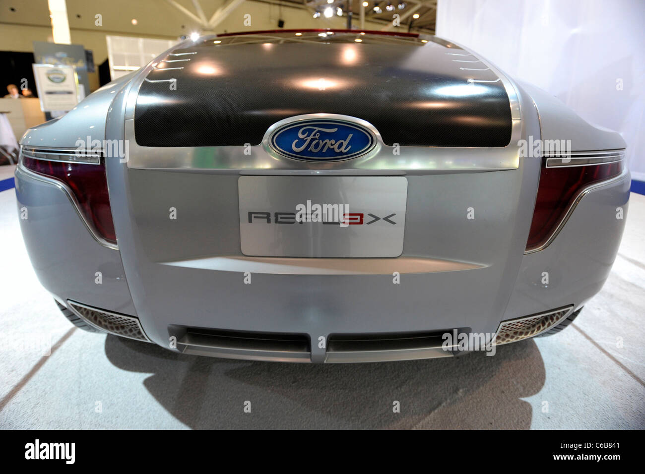 Ford Reflex concept ca on display during the media preview day at the 2010 Canadian International Auto Show Toronto, Canada - Stock Photo