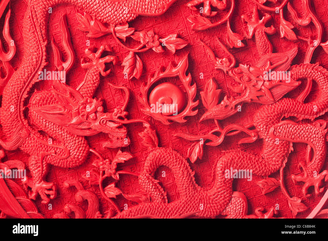 Close-up of traditional Chinese carving Stock Photo - Alamy