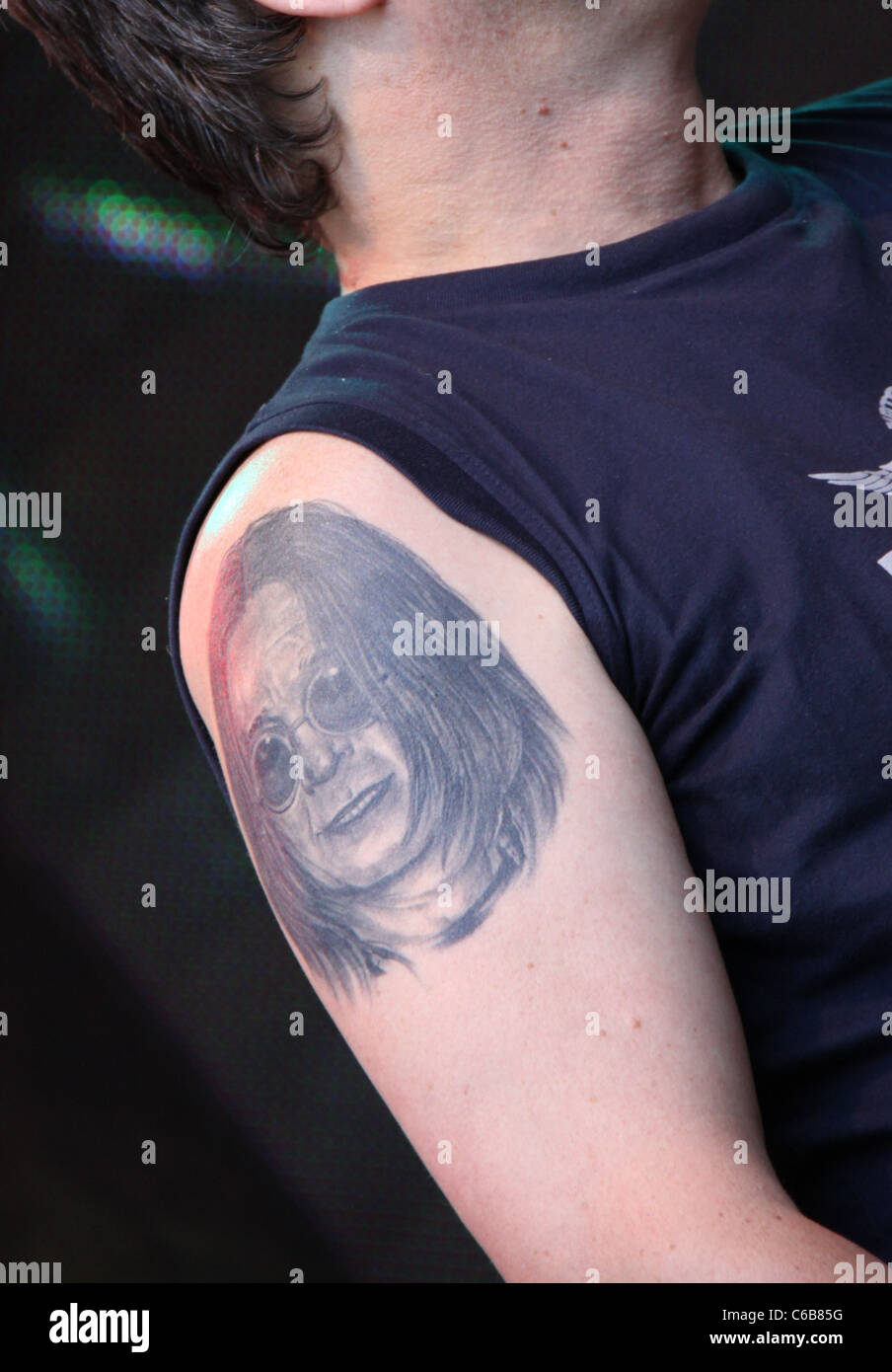 ozzy osbourne arm tattoo