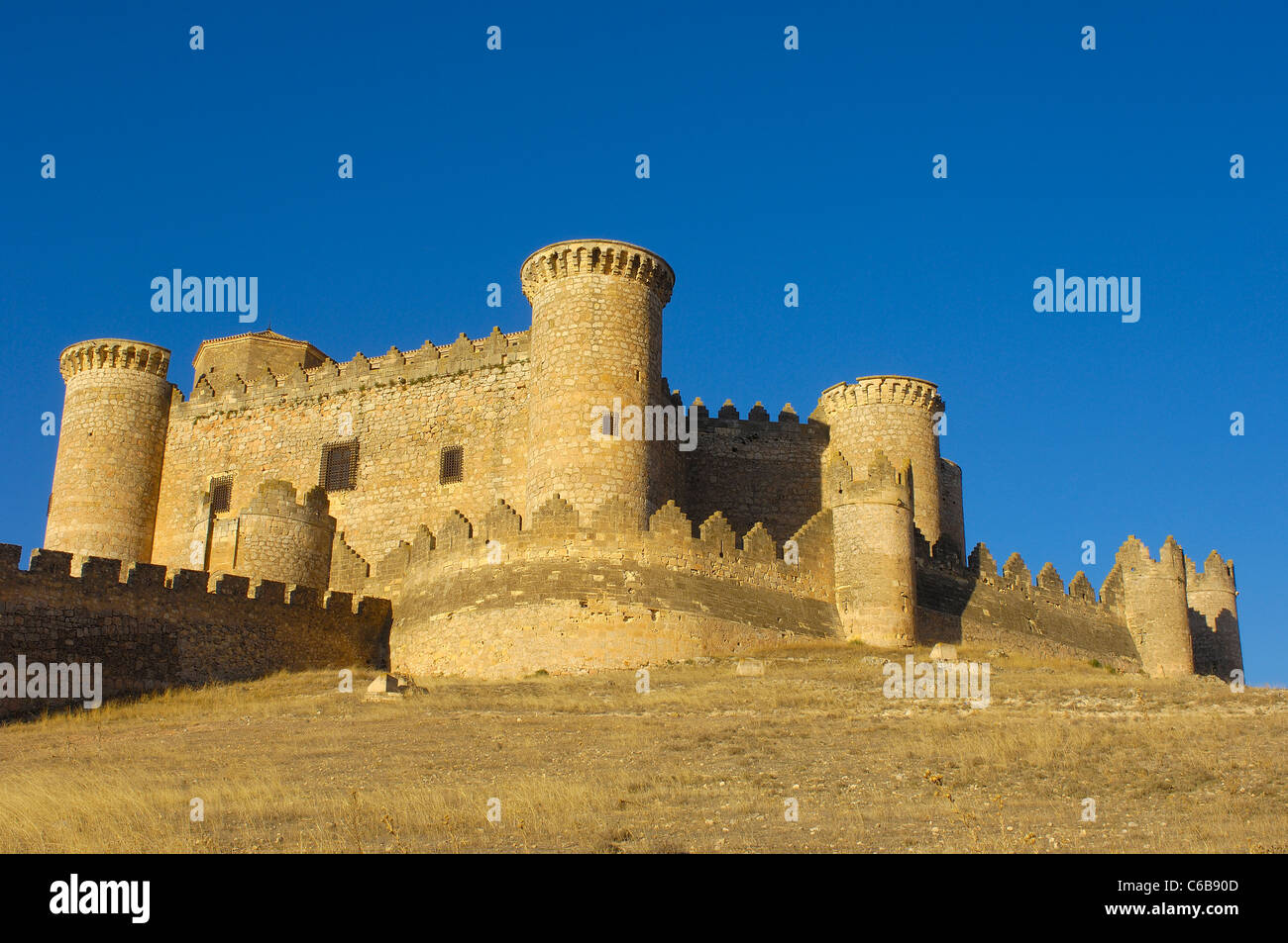 Belmonte Castle Xv Belmonte Cuenca Stock Photos & Belmonte Castle Xv