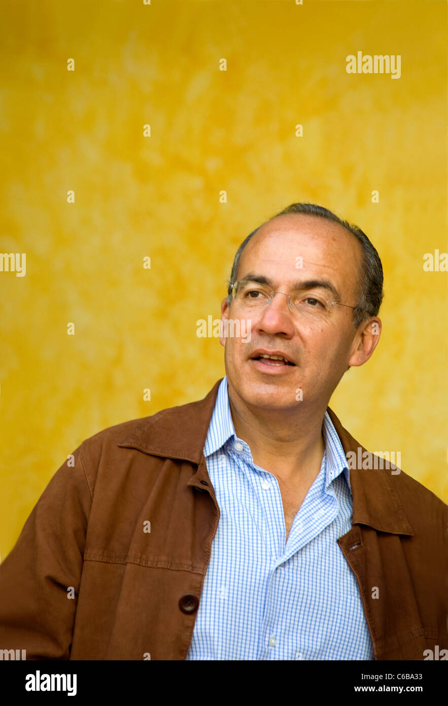 President Felipe Calderon Of Mexico Stock Photo Alamy President Felipe Calderon Of Mexico Stock Photo Alamy
