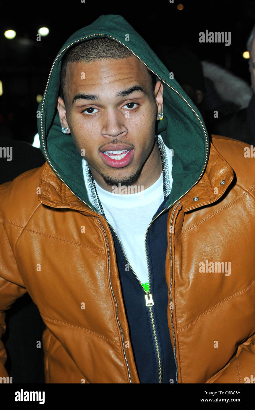 Chris Brown, 02/12/2010 - Chris Brown - Mercedes-Benz Fashi…
