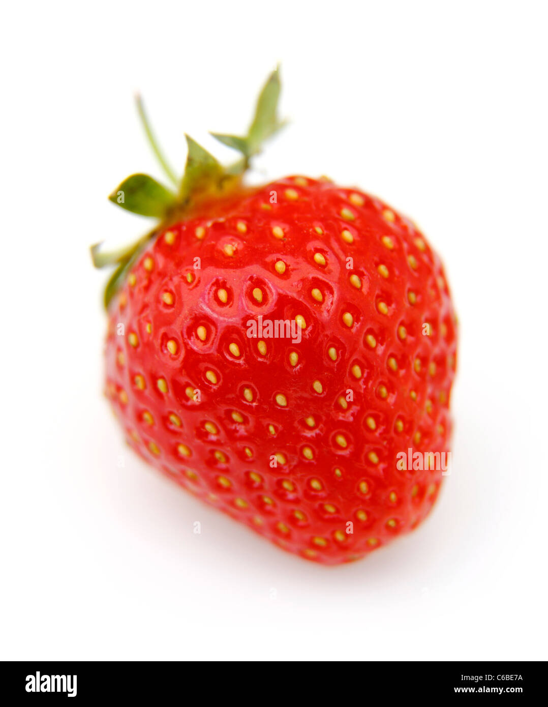 One ripe red strawberry hi-res stock photography and images - Alamy
