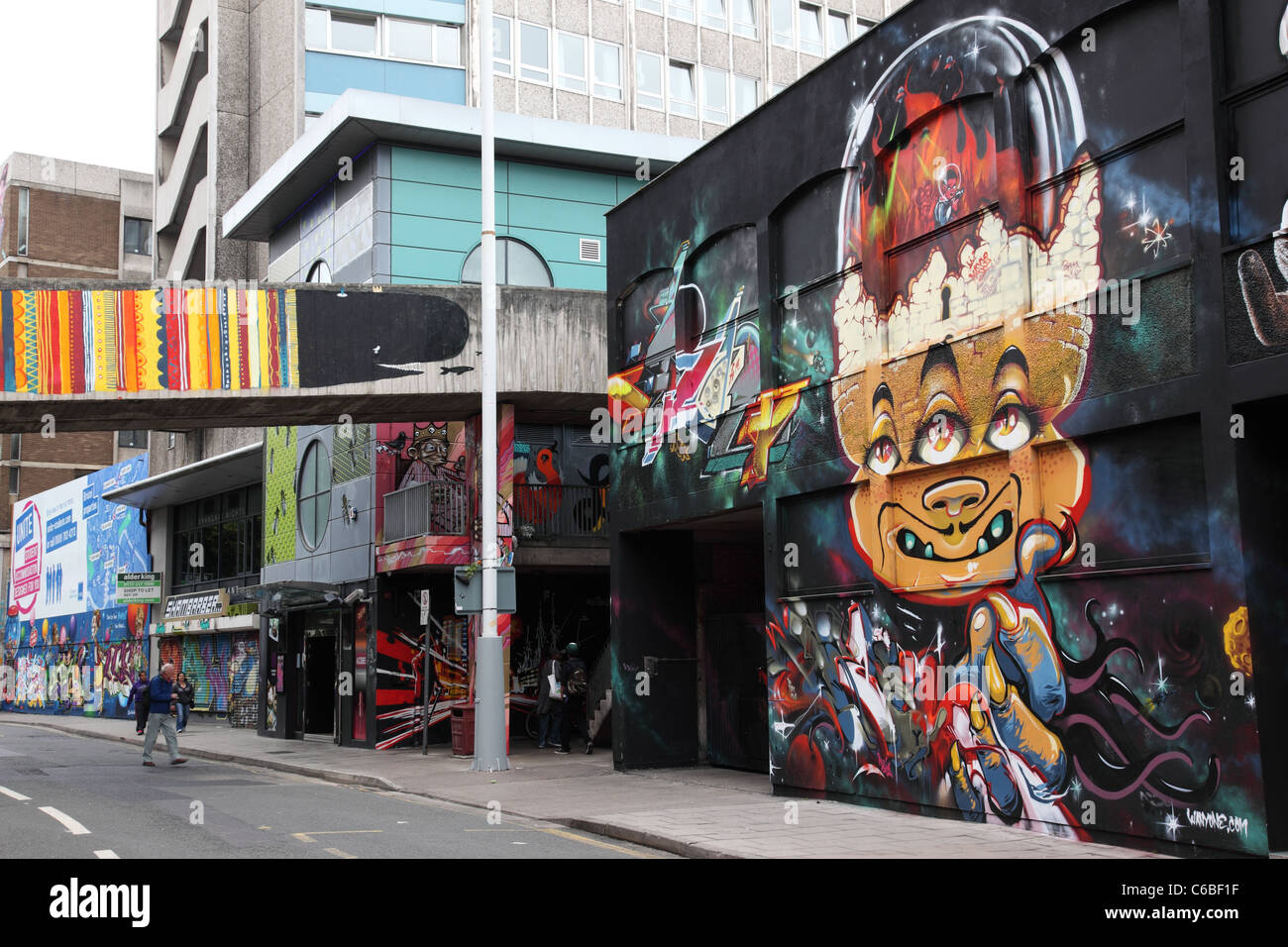 See No Evil, The Uk's largest street art project, Bristol, England