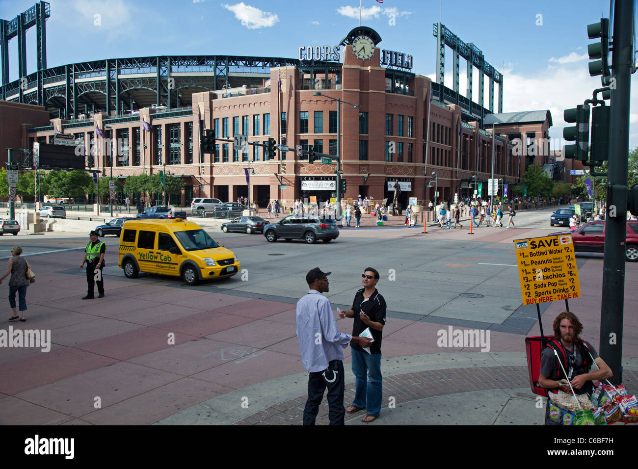 Coors Field Stock Photo