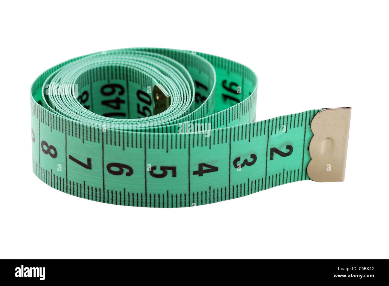 measure tape Stock Photo