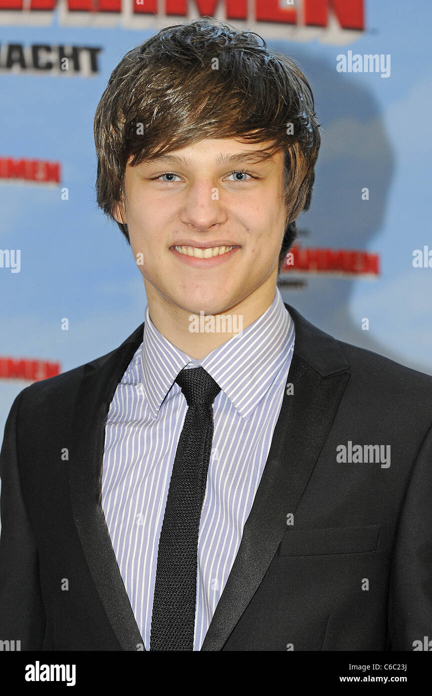 Daniel Axt at the premiere of 'Drachenzaehmen leicht gemacht' at
