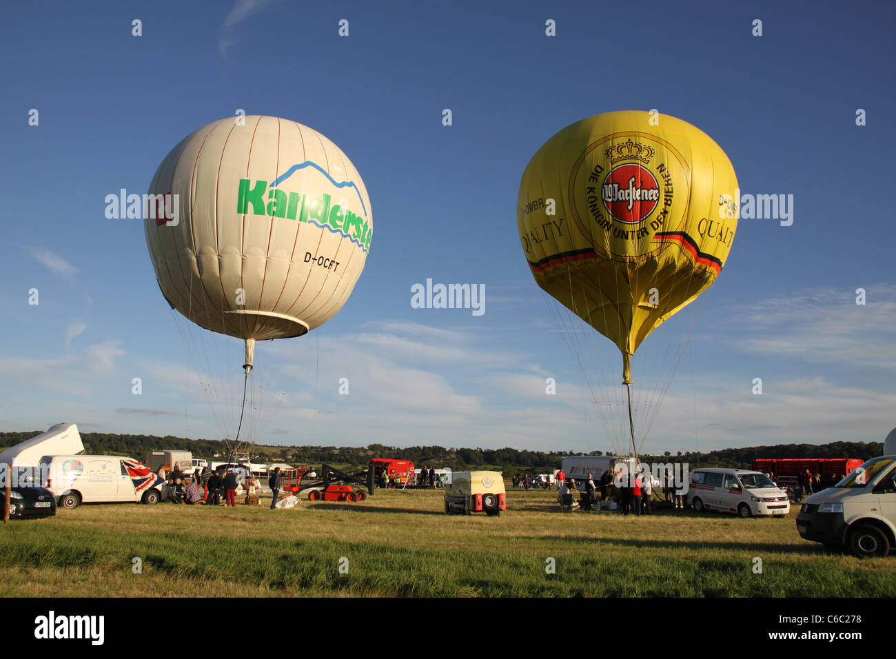 Gordon Gas Balloon Race, Bristol, England Stock Photo Alamy
