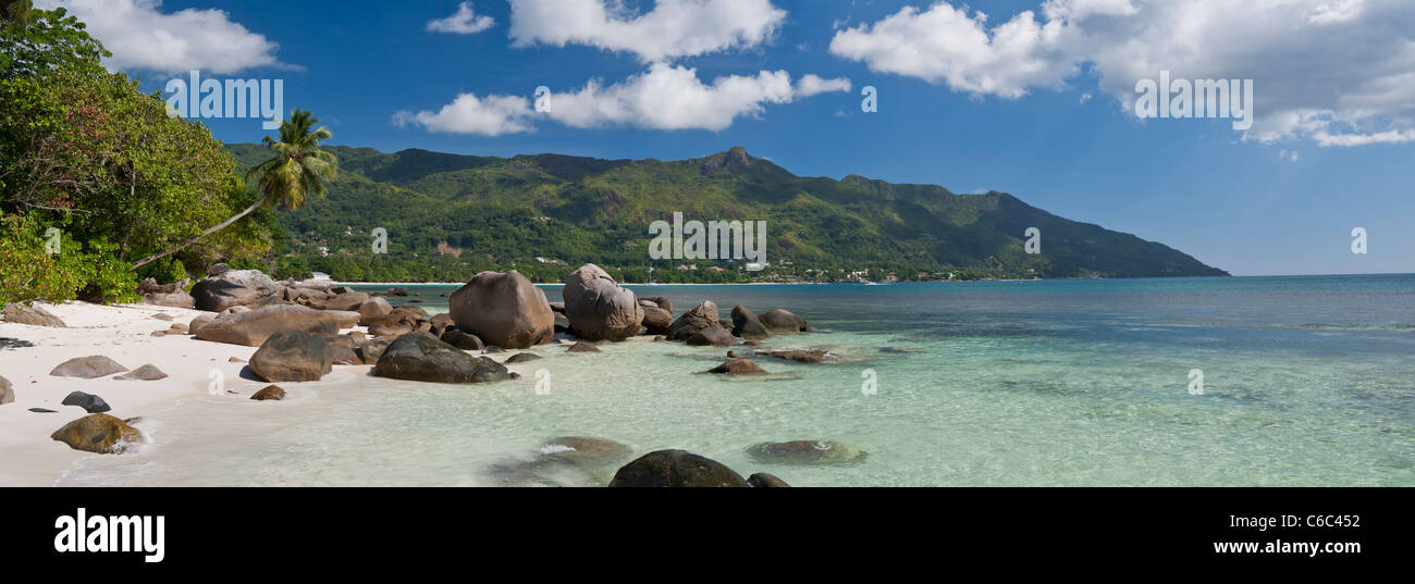 Beau Vallon Beach, Mahe, Seychelles Stock Photo Alamy