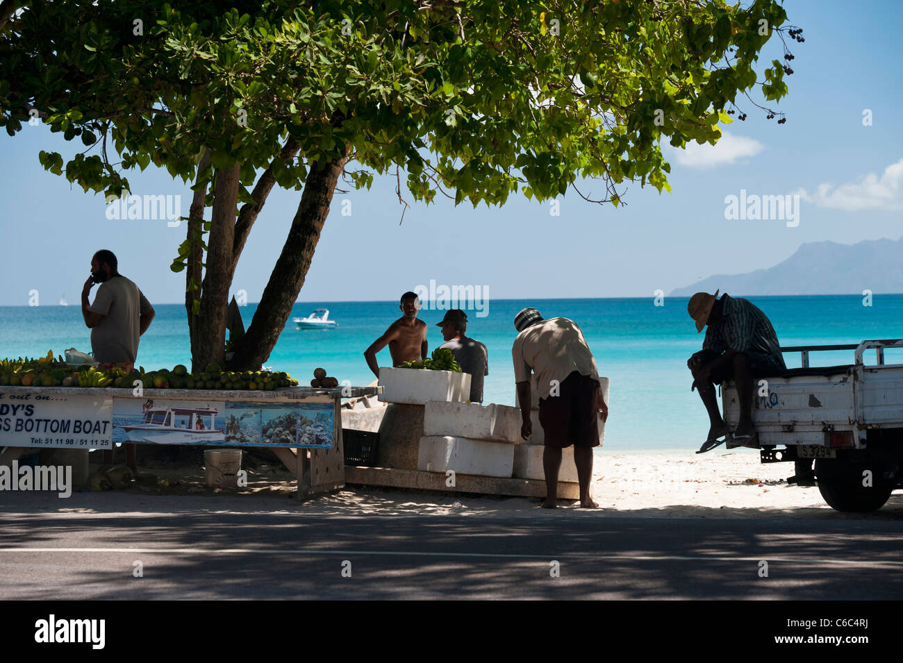 Beau vallon market hires stock photography and images Alamy