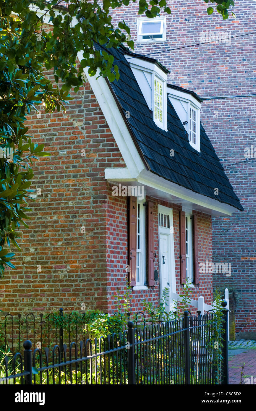 Revell House, 1685, Burlington, New Jersey Stock Photo Alamy