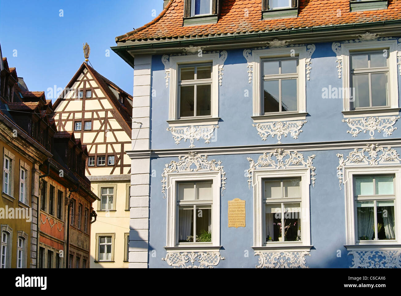 Bamberg Buergerhaus - Bamberg town house 01 Stock Photo