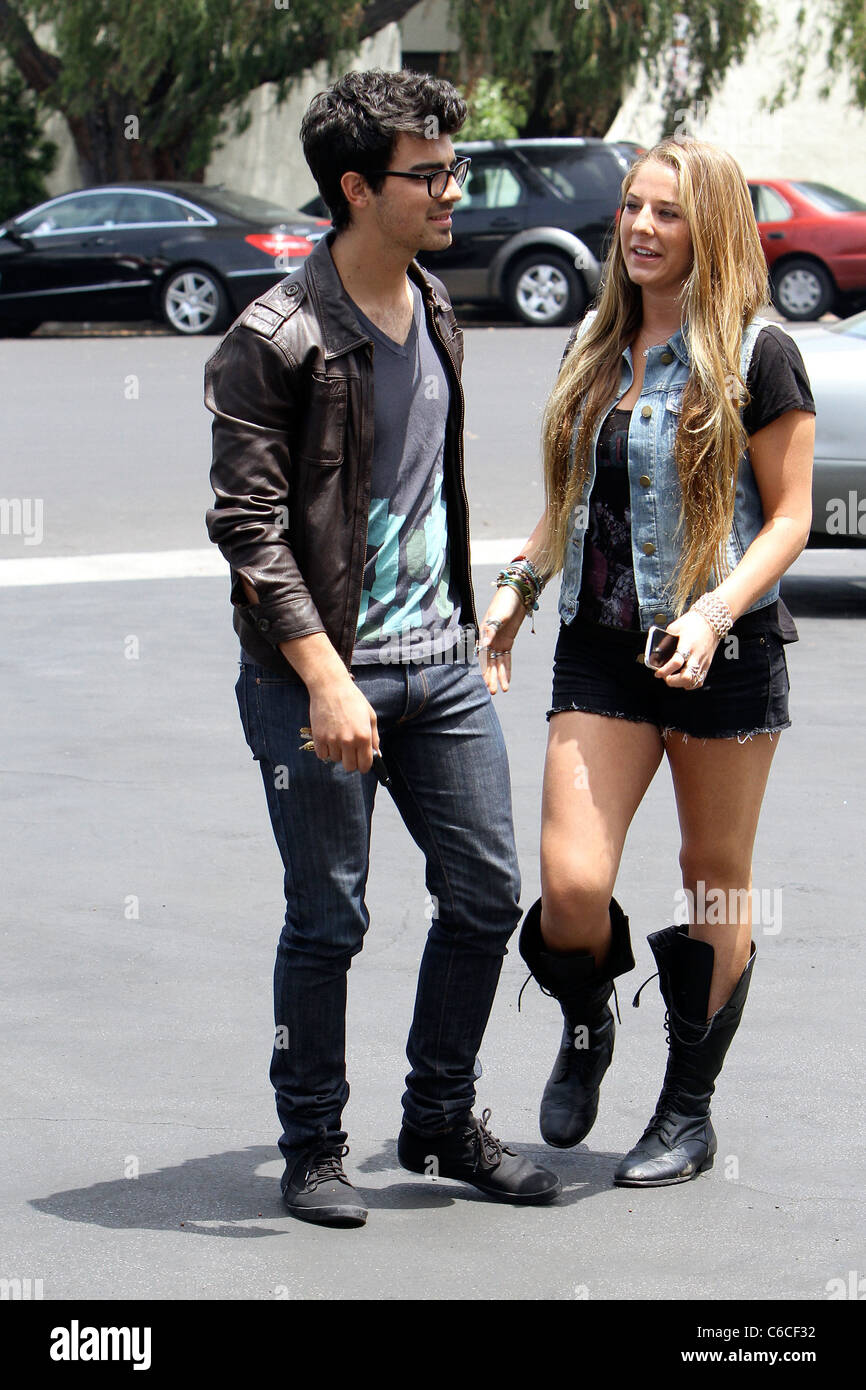 Joe Jonas and his family leave Patys Restaurant in Toluca Lake Los