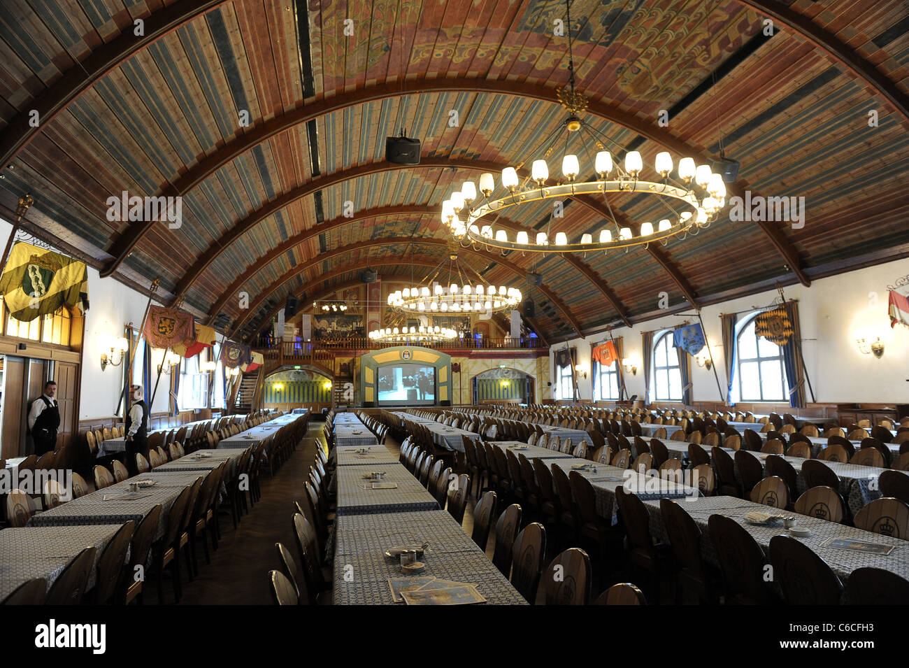 Hofbrauhaus Beer Hall Munich Germany Stock Photos Hofbrauhaus