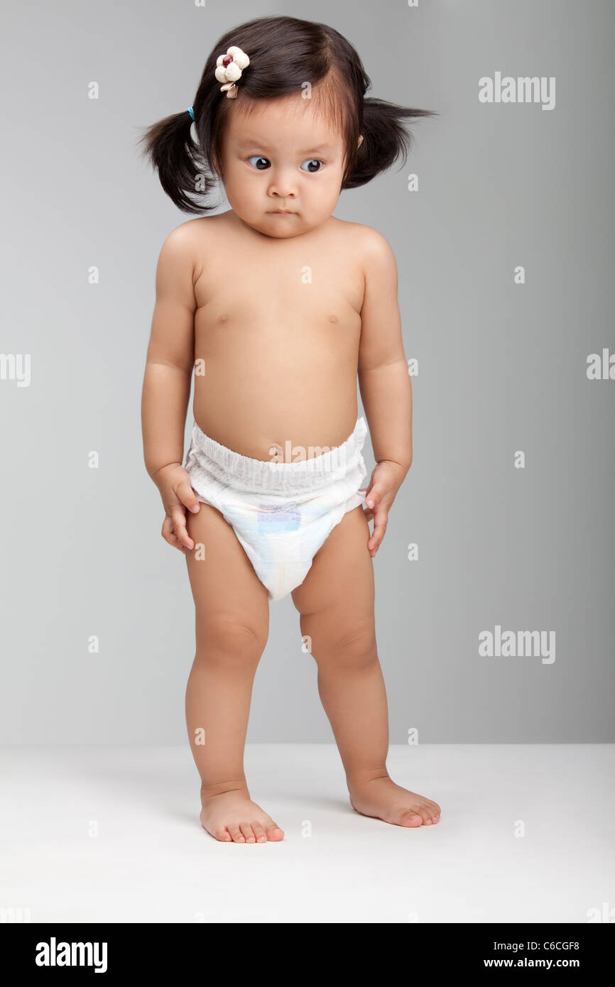 Asian female politician Asian girls in diaper