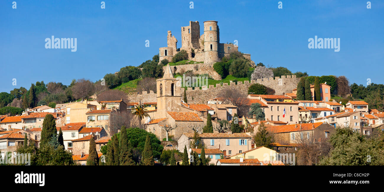 Europe France Var 83 Village Of Grimaud Stock Photo Alamy