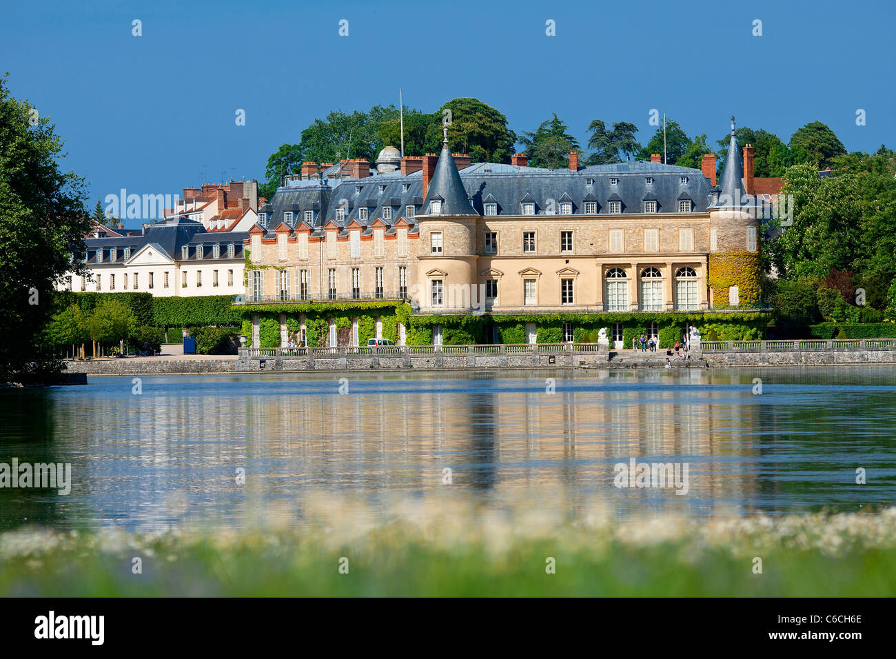 Europe, France, Yvelines (78), Rambouillet, Chateau of Rambouillet Stock Photo