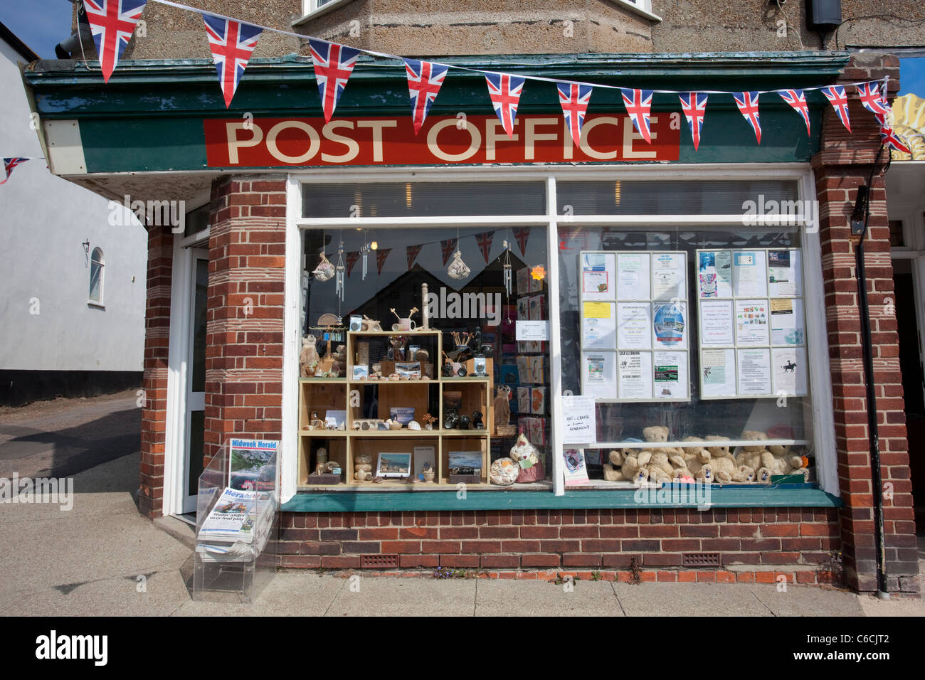Post Office in Charmouth village, Dorset, England, United Kingdom
