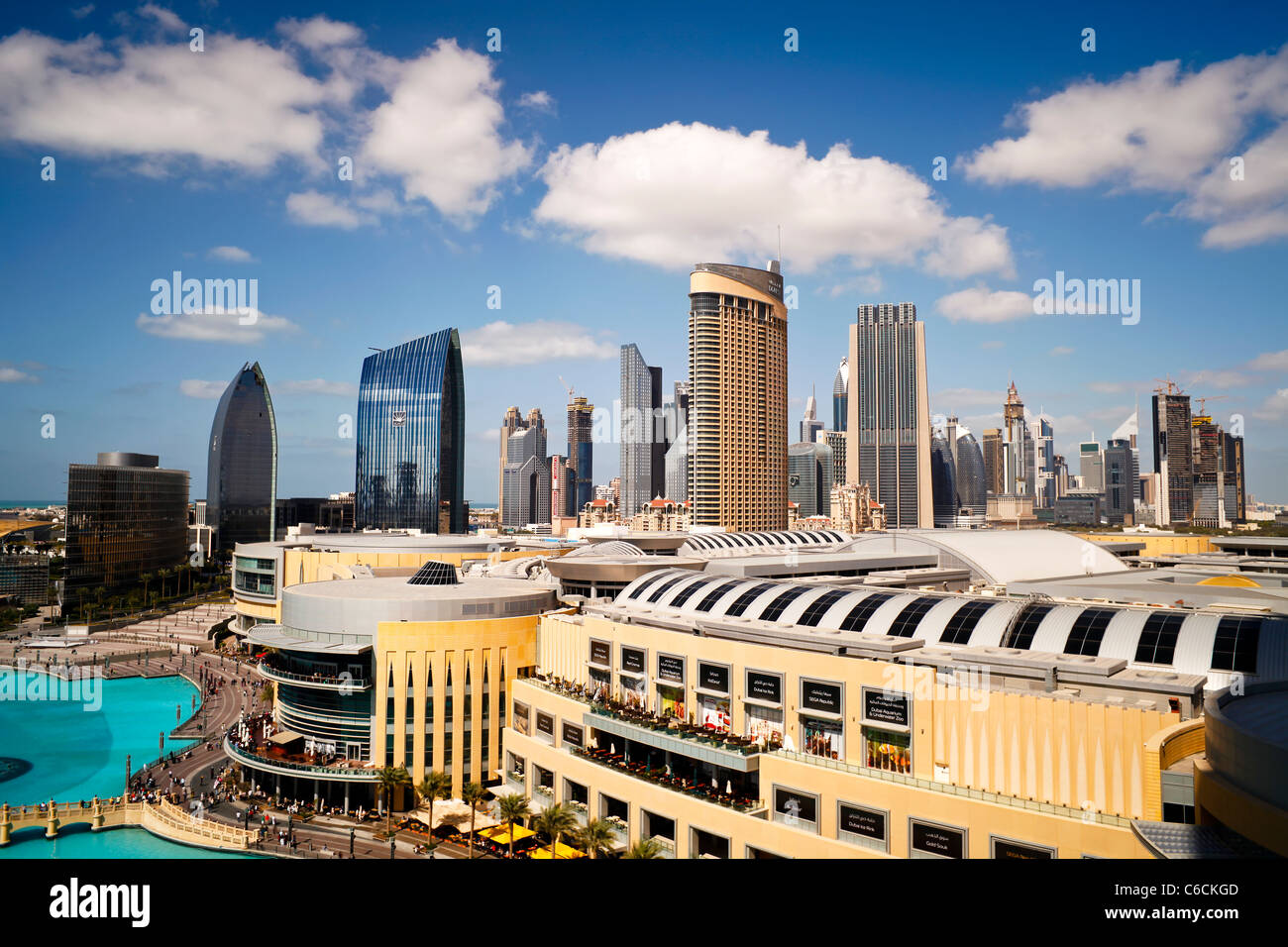 Dubai Mall, Dubai, UAE, United Arab Emirates Stock Photo