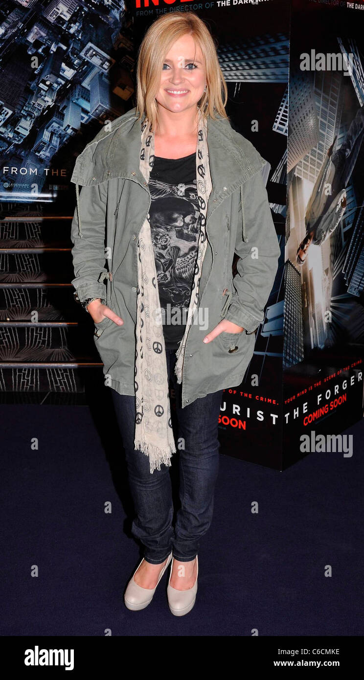 Karen Koster Irish premiere of 'Inception' at The Savoy Cinema