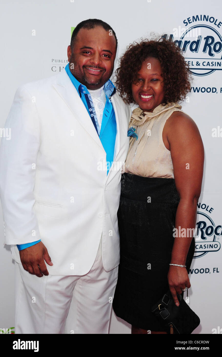 CNN analyst Roland Martin and his wife Jacquie Hood Martin Summer