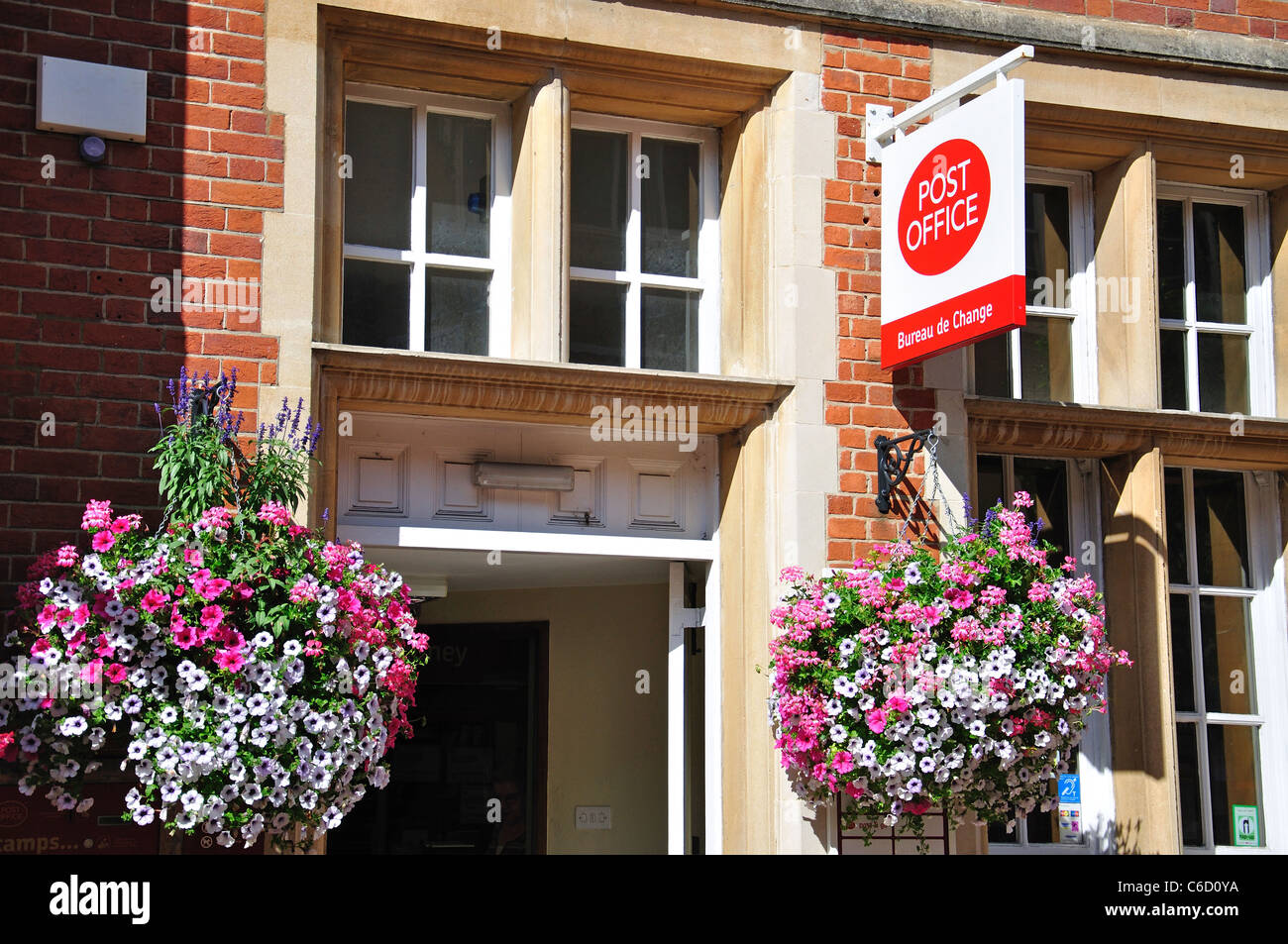 Post Office entrance, High Street, Maidenhead, Royal Borough of Windsor and Maidenhead, Berkshire, England, United Kingdom Stock Photo