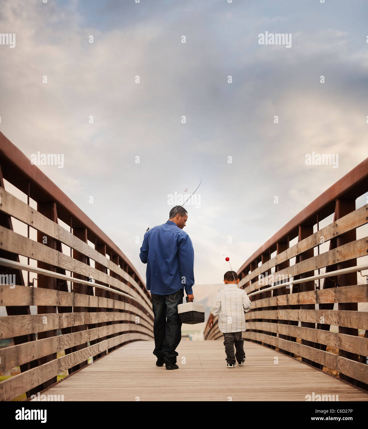 Father Son Fishing Vertical High Resolution Stock Photography and ...